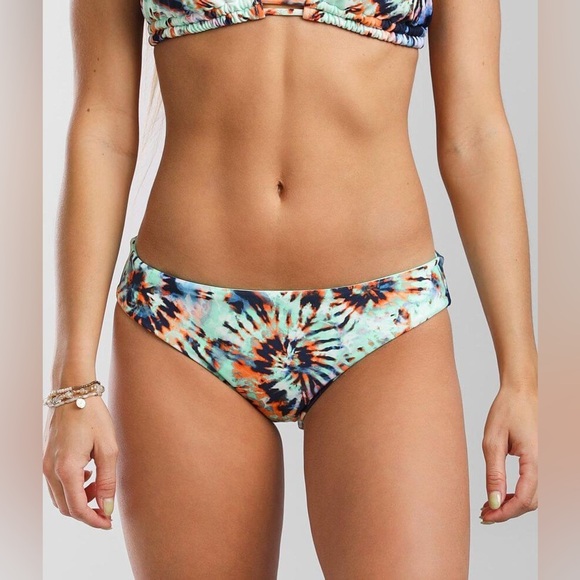 REMOVING SOON FINAL PRICE NWT Cyn & Luca Becky Ruched Reversible Swim Bottom - Picture 1 of 10